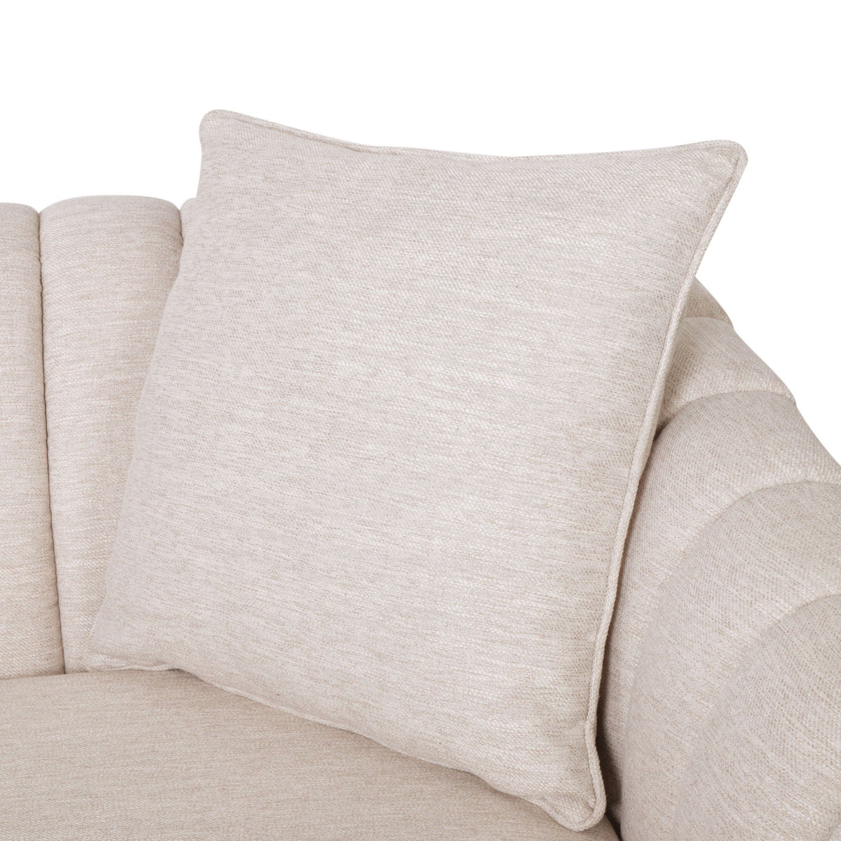 Contemporary Three Seater Sofa with Button Stitch