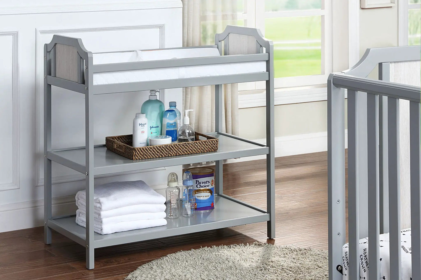 Brees Changing Table Safety Rails for Diapers