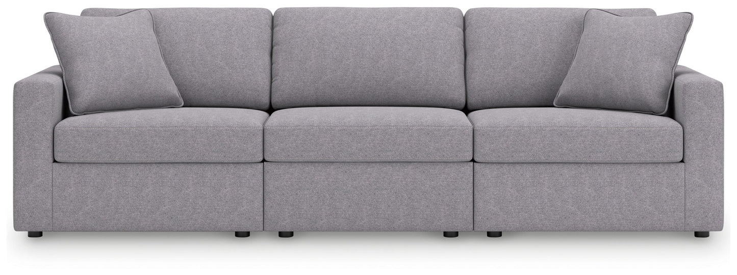 Modmax Sectional in Granite Performance Fabric
