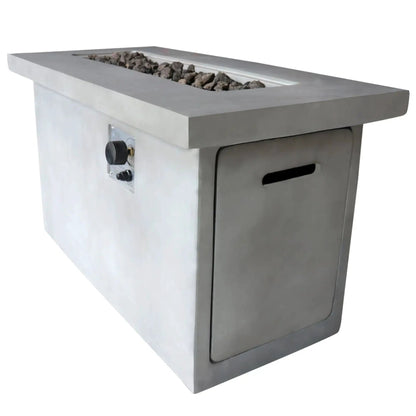 Propane Gas Outdoor Fire Pit Table Durable