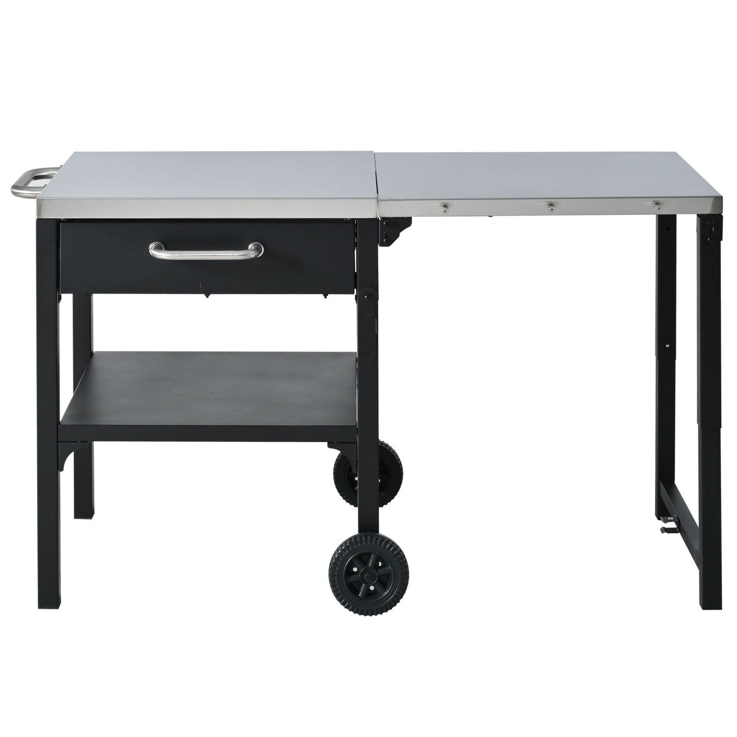Large Foldable Outdoor Kitchen Cart And Storage