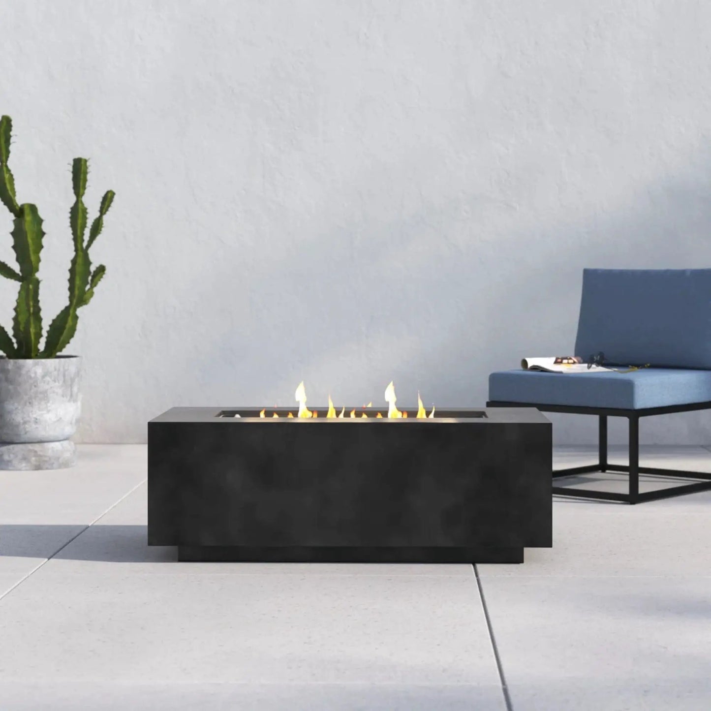 Propane Outdoor Fire Pit Table for Modern Patios