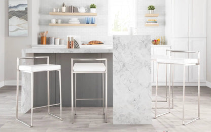 Fuji Contemporary and Stackable Barstool