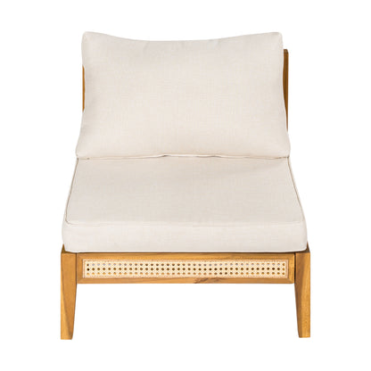 Kirkby 5 Seater Acacia Wood Sofa For The Garden