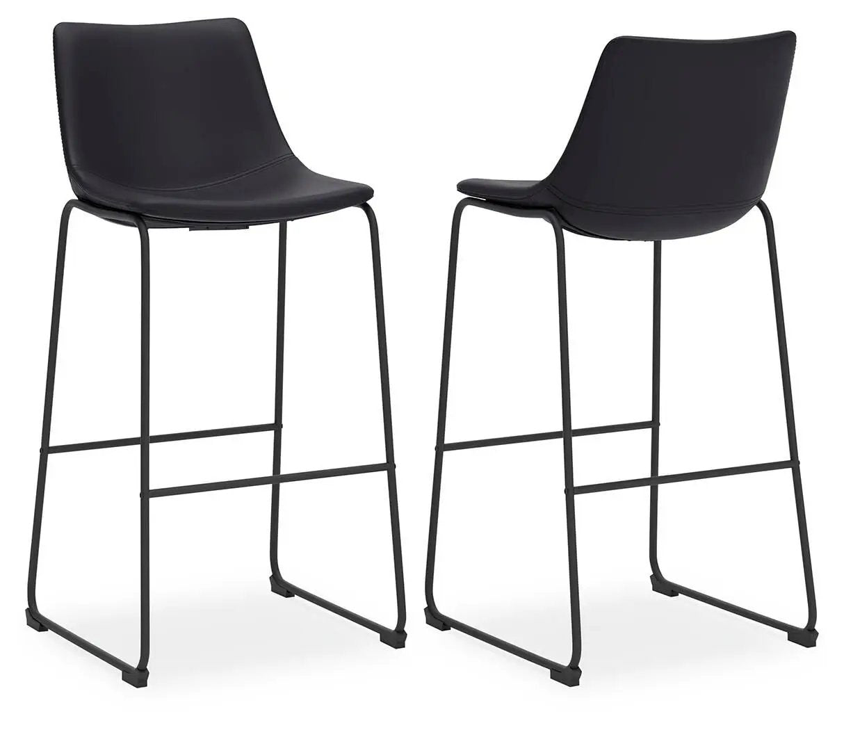 Centiar Upholstered Barstool Set of Two Dining