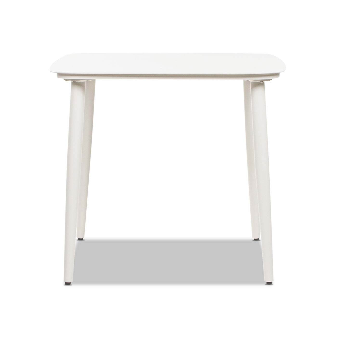 Santorini Outdoor Patio Table and a Solid Metal Base