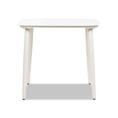Santorini Outdoor Patio Table and a Solid Metal Base