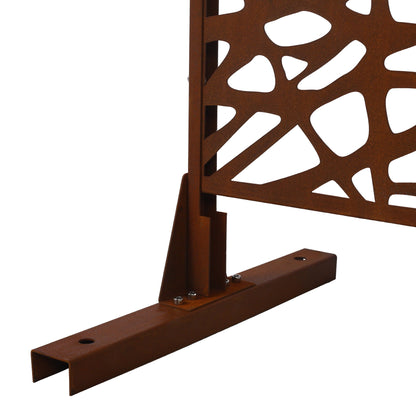 Freestanding Decorative Privacy Screen for Patio