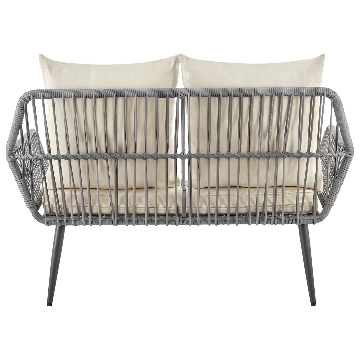 the Portofino Four Piece Outdoor Lounge Set