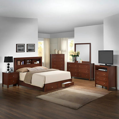 Storage Bed for Modern Spaces with Drawers