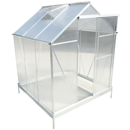 Heavy Duty Polycarbonate Greenhouse Kit and Door