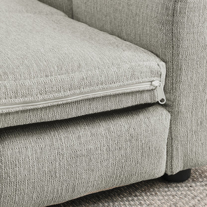 Pet bed beige textured fabric with zipper closure for big dogs, HouseOfZazla on Tampa Home & Garden Store
