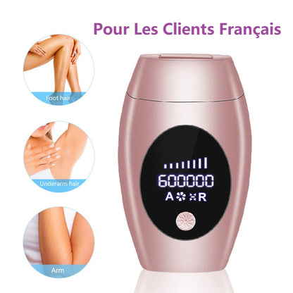 600000 Flash Professional Permanent Laser Epilator LCD Display Laser IPL Hair Removal Machine Photoepilator Painless Depilador - Tampa Home & Garden Store