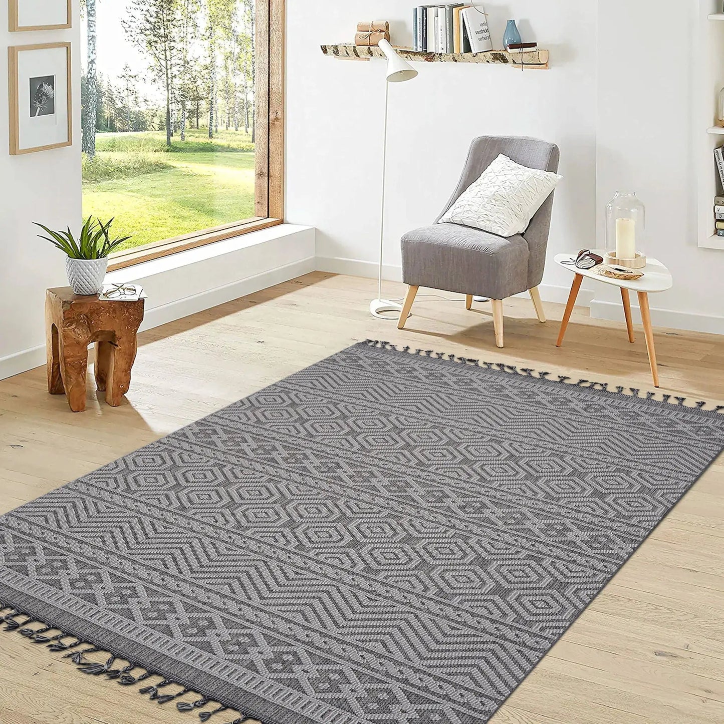 Guros Geometric Indoor and Outdoor Area Rug