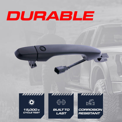 Exterior door handle black primed replacement for Honda Civic Hybrid CR-V on Tampa Home & Garden Store
