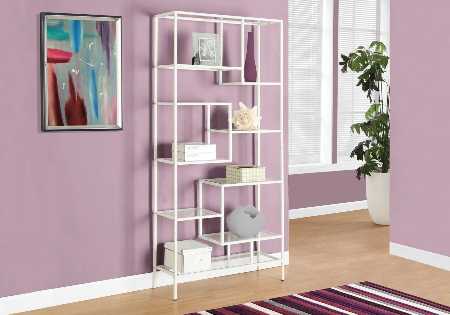 Bookshelf for Office and Modern Home Display