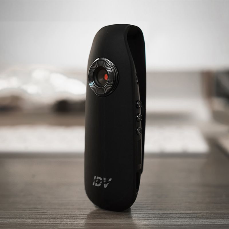 Portable mini video camera IDV black with one-click recording on Tampa Home & Garden Store