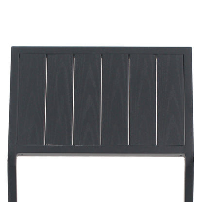 Modern Outdoor and Indoor Metal Chair Set of Two