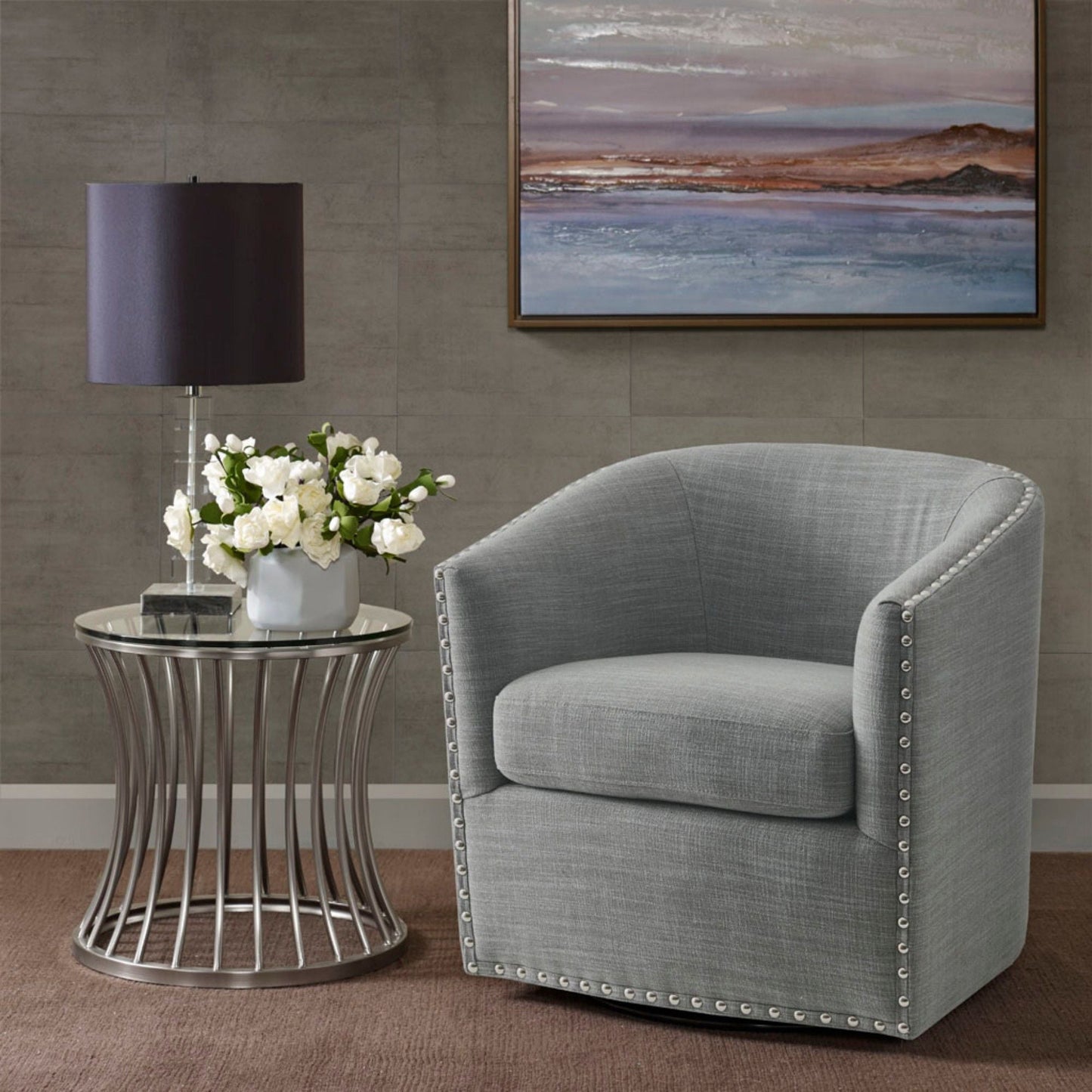 Elegant Chair 360 Degree Rotation and Comfort