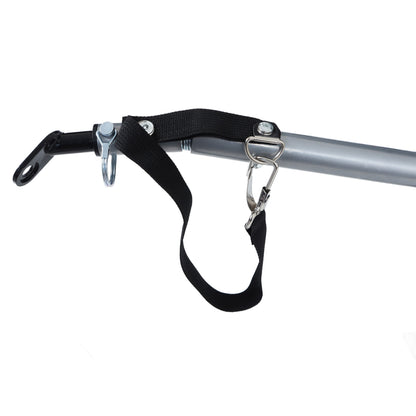 Large Folding Bike Trailer for Dogs with black nylon strap and metal buckles by HouseOfZazla on Tampa Home & Garden Store