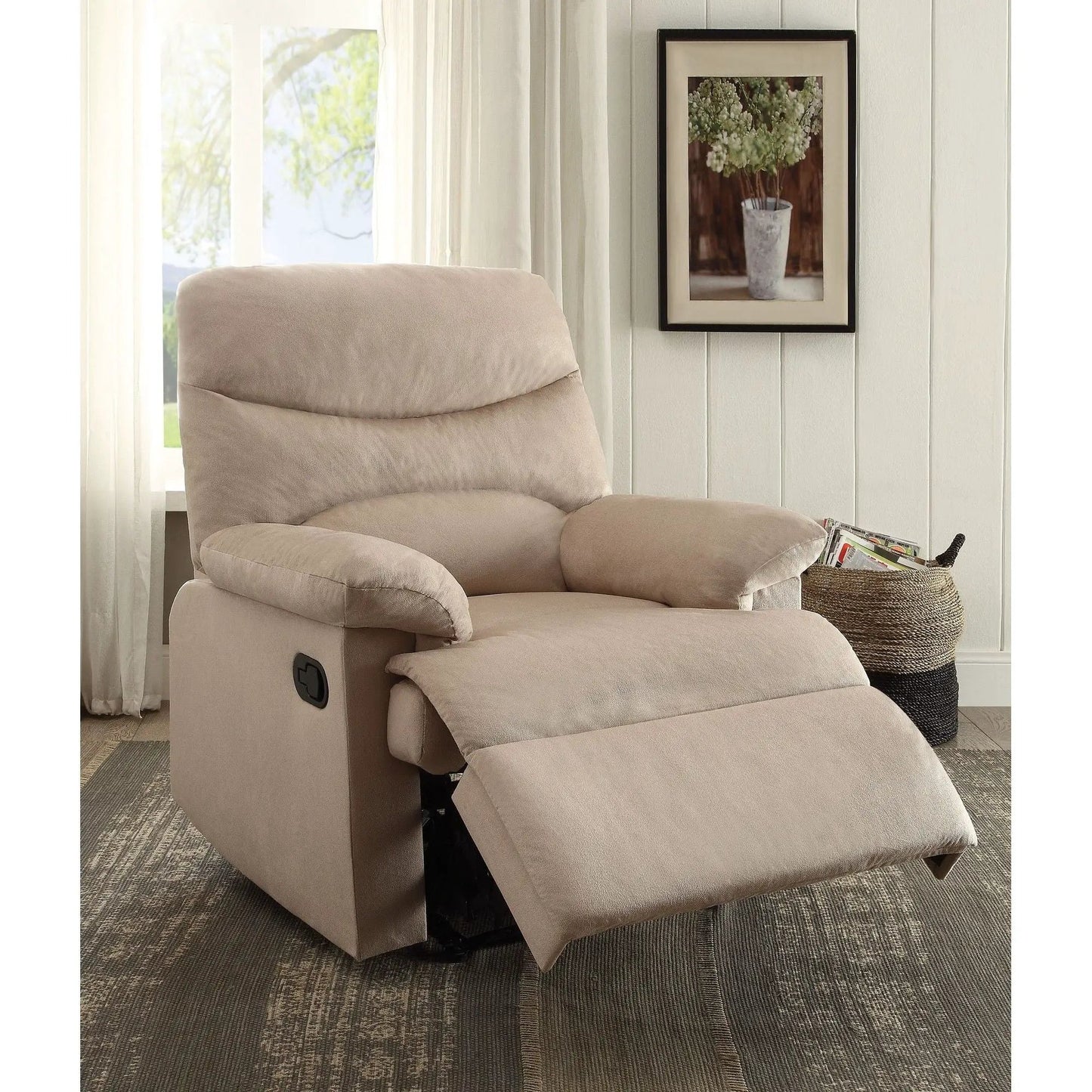 Arcadia Woven Motion Recliner for Comfort