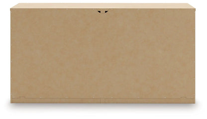 Onita White Six Drawer Dresser Ball Bearing Glide