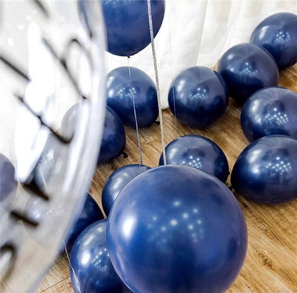 Balloons Garland Arch Kit 85pcs navy blue by Stevvex with strings for party decor on Tampa Home & Garden Store