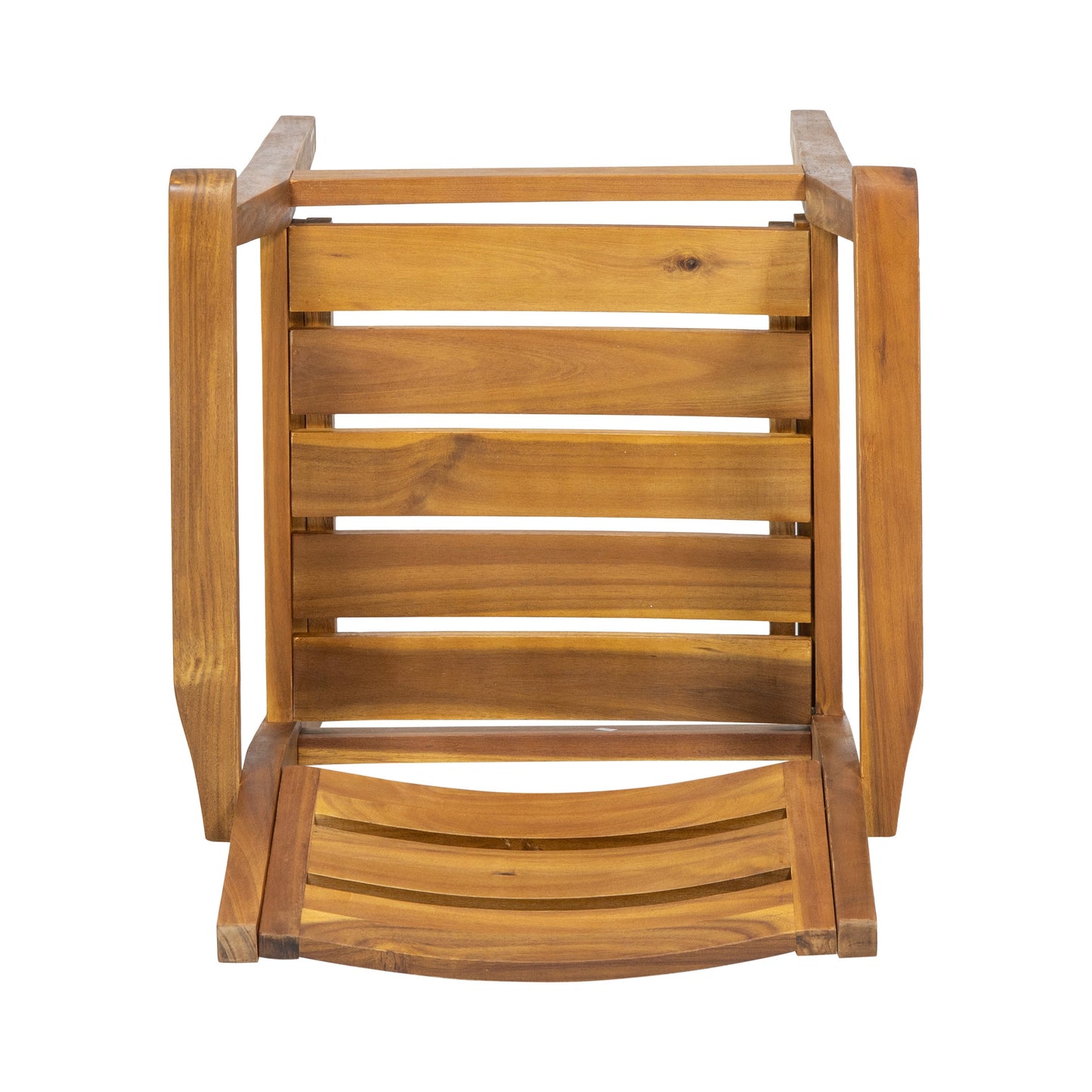 Stamford dining chairs pair, acacia wood armchairs with slatted backs HouseOfZazla on Tampa Home & Garden Store