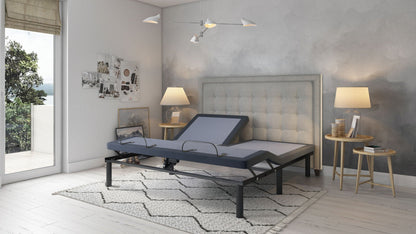 Adjustable Bed Base With Head and Foot Memory