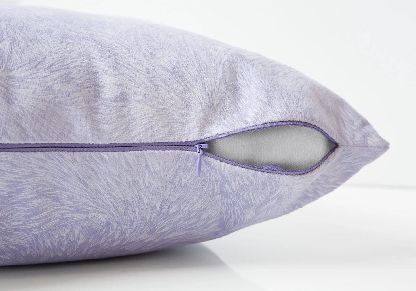 Square lavender throw pillow with zipper, insert included, modern Unique Piece Furniture on Tampa Home & Garden Store