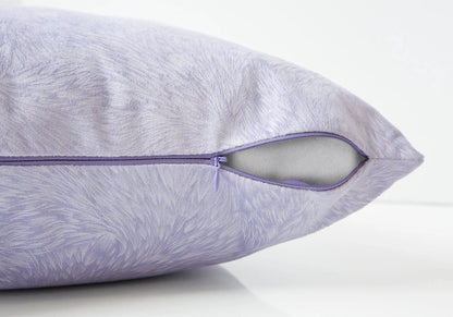 Square lavender throw pillow with zipper, insert included, modern Unique Piece Furniture on Tampa Home & Garden Store