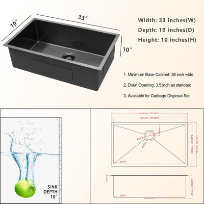 Undermount Kitchen Sink And 16 Gauge Stainless