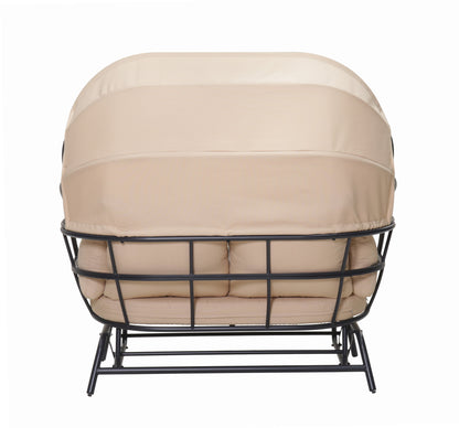 2 Person Outdoor Swing Chair and Canopy