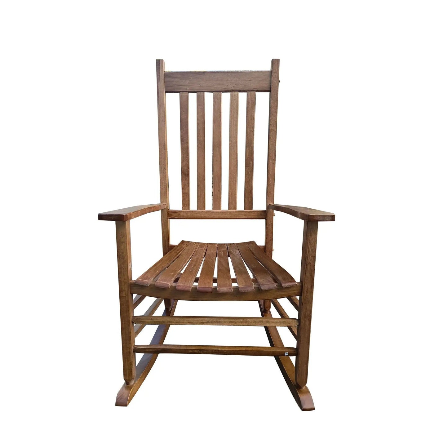 Balcony Porch Rocking Wood Chair for Adults