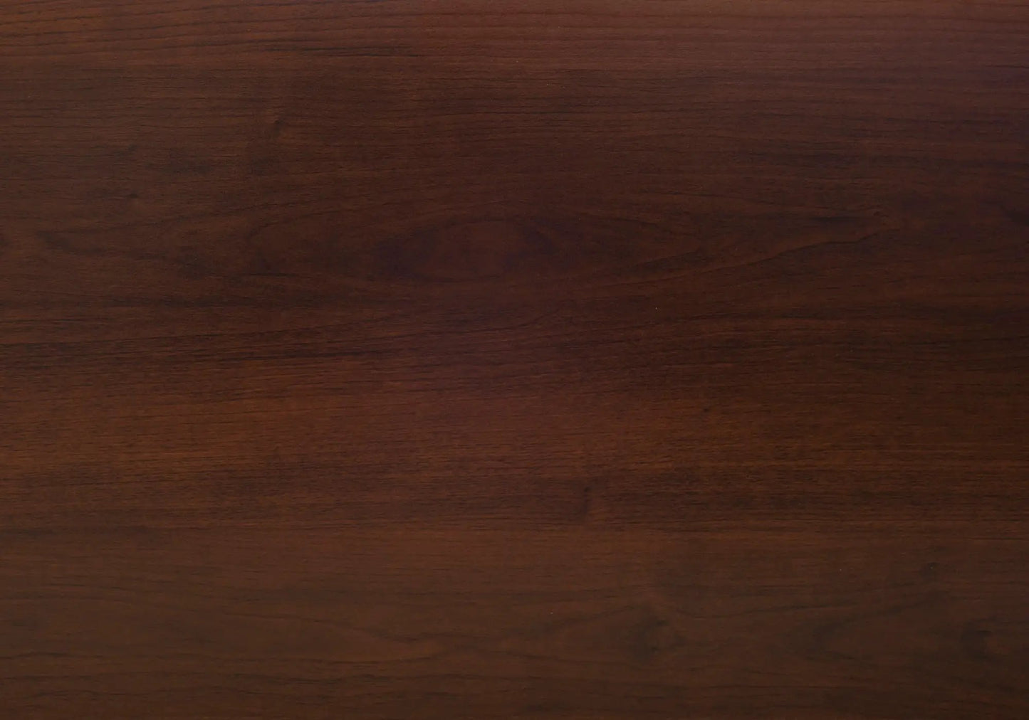 TV stand top in cherry wood finish with rich grain on Tampa Home & Garden Store
