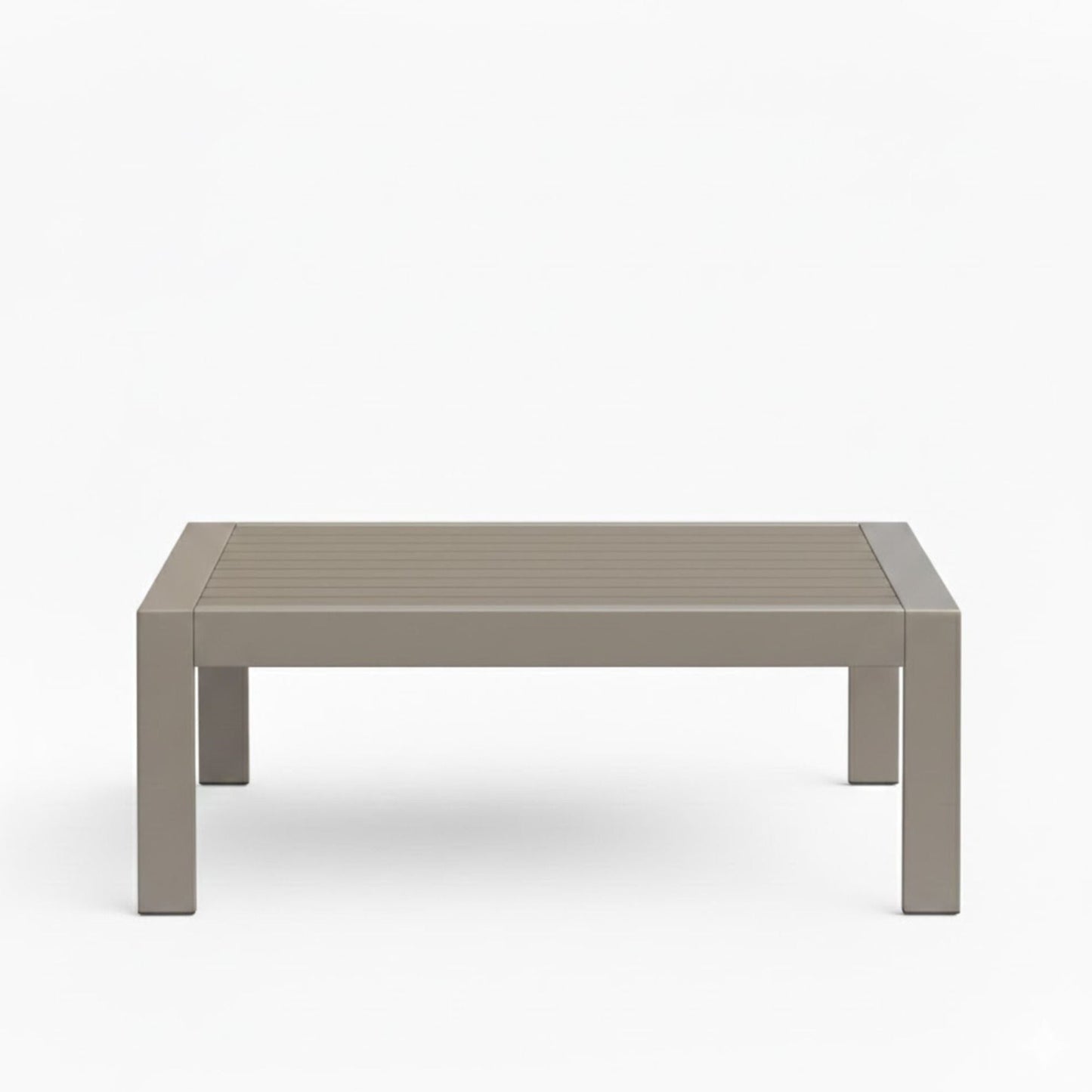 All Weather Outdoor Coffee Table and Wood Top
