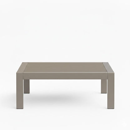 All Weather Outdoor Coffee Table and Wood Top