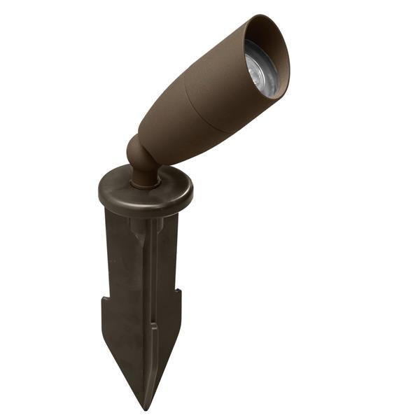 LED Landscape Aluminum Spotlight 86722 Orbit Irrigation brown stake light on Tampa Home & Garden Store
