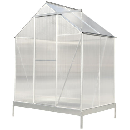 Heavy Duty Polycarbonate Greenhouse Kit and Door