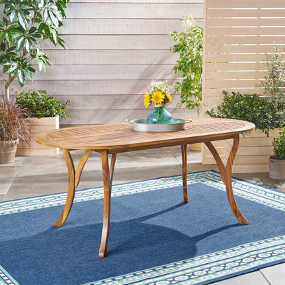 Premium Acacia Wood Outdoor Table For The Patio