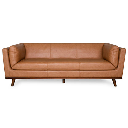 Luxury Phoenix Leather Sofa and Soft Backrest