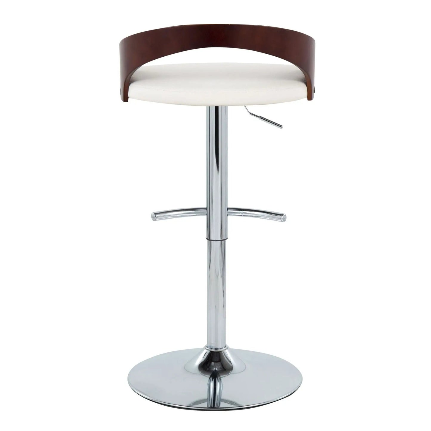 Grotto Contemporary Adjustable Barstool Swivel