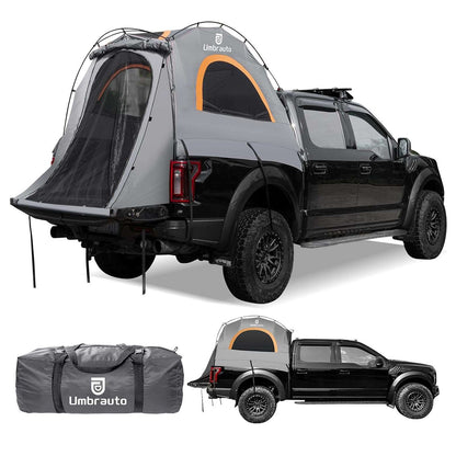 Umbrauto truck bed tent for 2, 6.4–6.7ft, waterproof PU3000, fast setup, bag included on Tampa Home & Garden Store