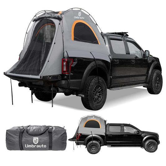 Umbrauto truck bed tent for 2, 6.4–6.7ft, waterproof PU3000, fast setup, bag included on Tampa Home & Garden Store