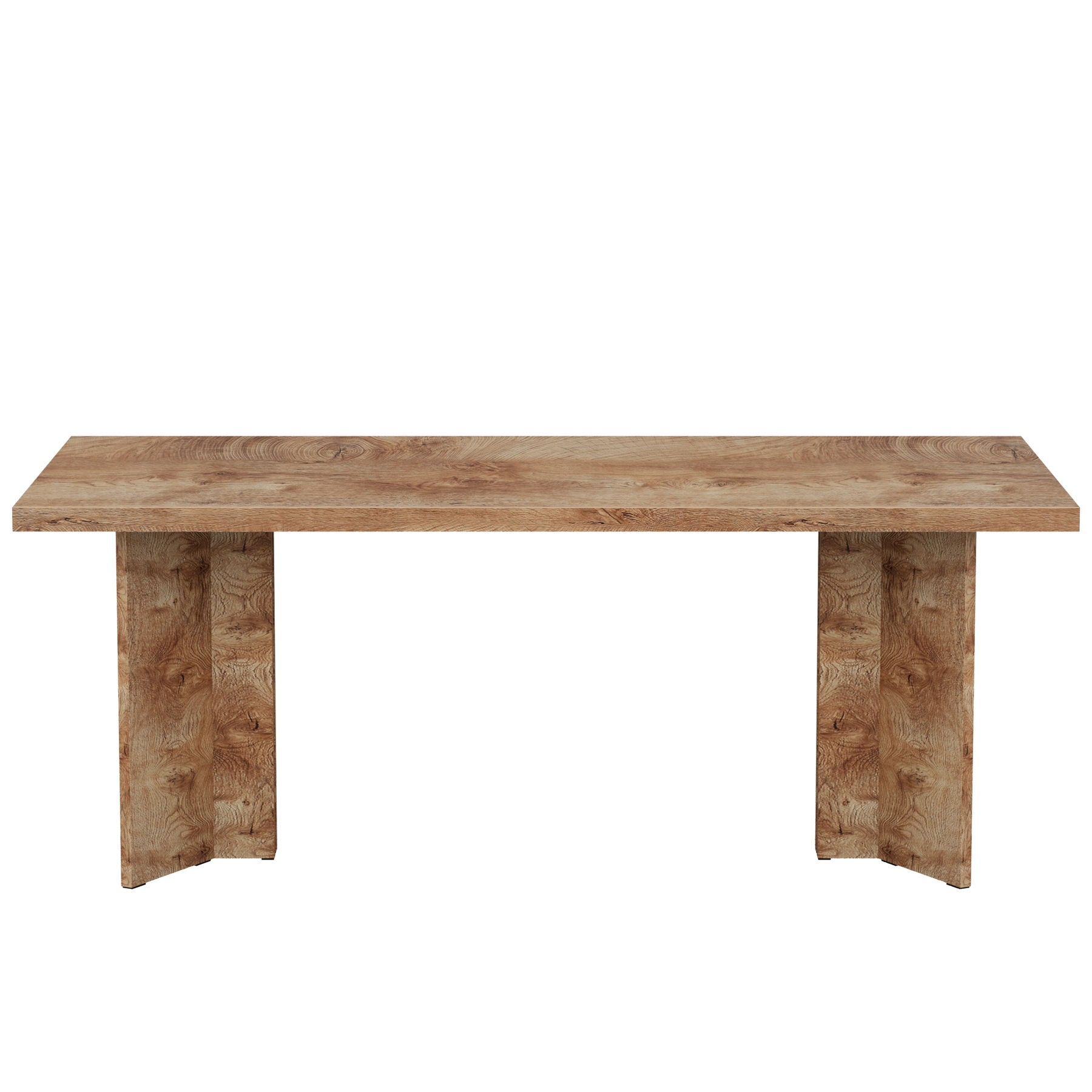 Dining table for 4–6 people by HouseOfZazla with a thick solid wood top on Tampa Home & Garden Store