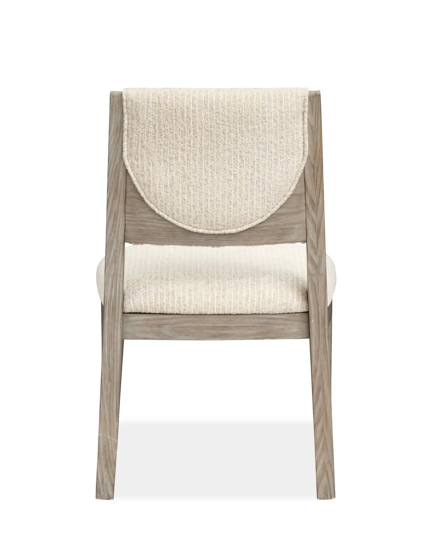 Braelyn Upholstered Side Chair set of 2 with beige fabric and natural wood frame on Tampa Home & Garden Store