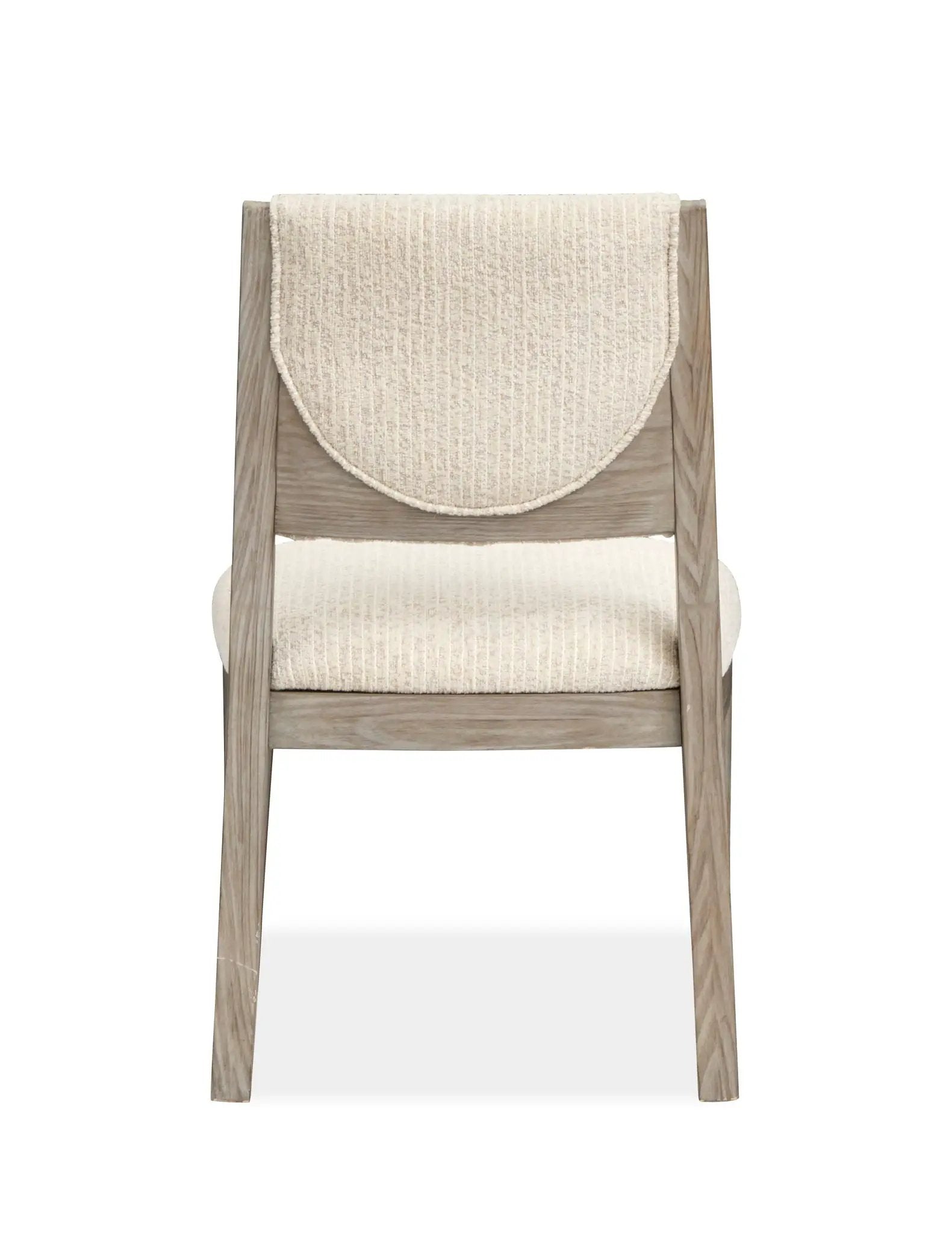 Braelyn Upholstered Side Chair set of 2 with beige fabric and natural wood frame on Tampa Home & Garden Store