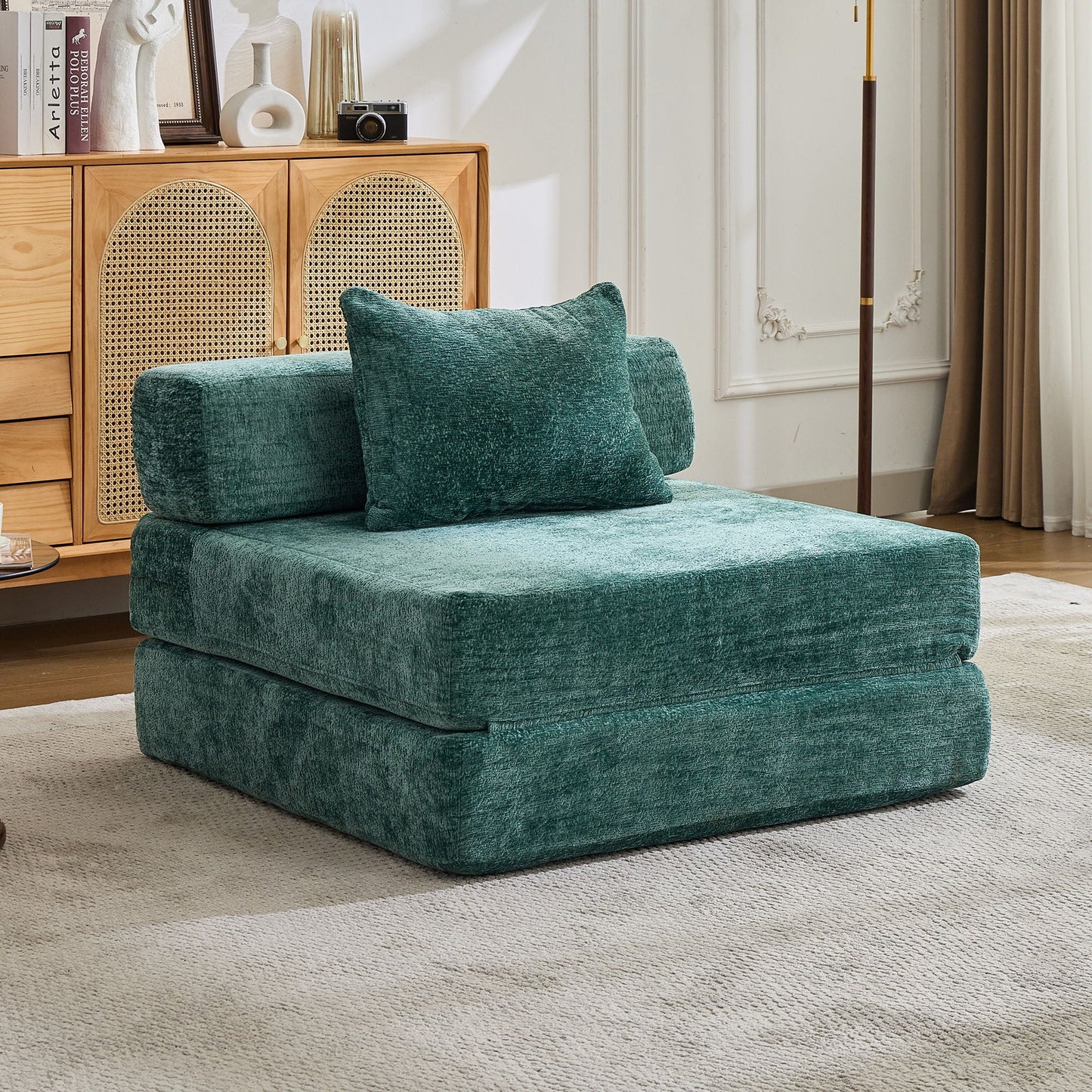 Convertible Floor Sofa Bed and Living Room