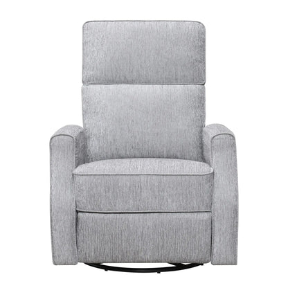 Swivel Gliding Recliner with Easy Setup and Style