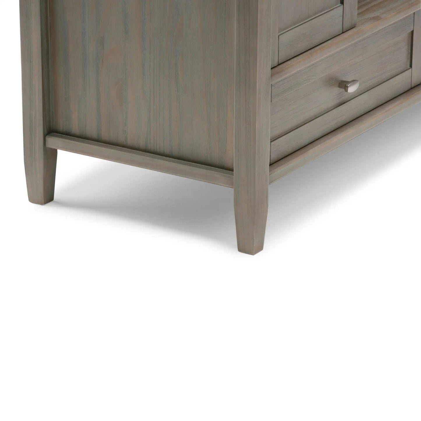 Warm Shaker TV Media Stand Handcrafted Wood
